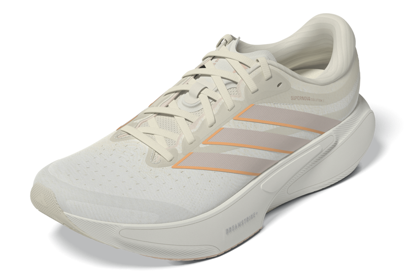 Adidas Supernoa Solution 3 Women's Supportive Running Shoes - Chalk White Acid Orange Wonder Quartz-2