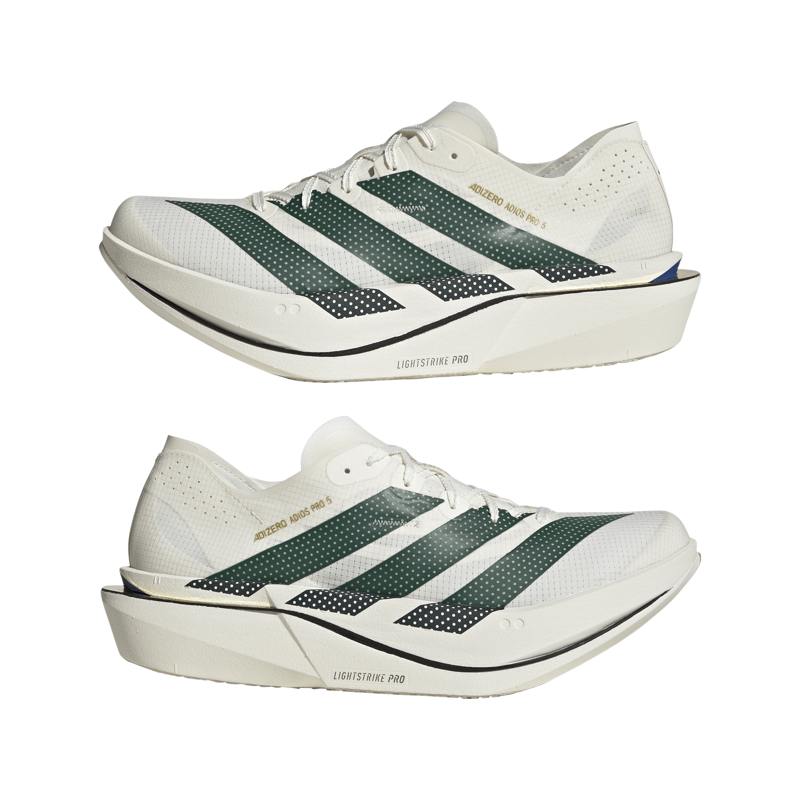 Adidas ADIZERO ADIOS PRO 5 Men's Race Day Running Shoes - Off White-3