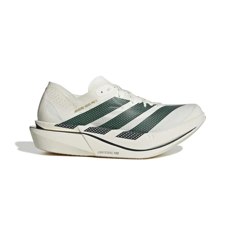 Adidas ADIZERO ADIOS PRO 5 Men's Race Day Running Shoes - Off White