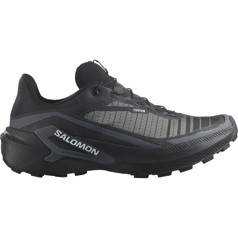 Salomon Genesis 2 WIDE Men's Trail Running Shoes - Black Black