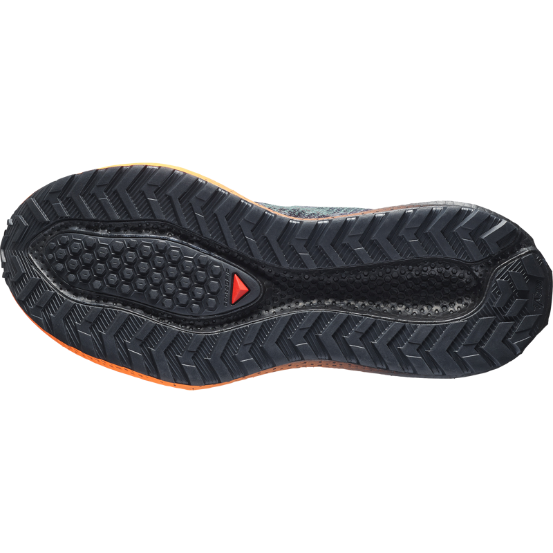 Salomon Aero Glide 4 GRVL Men's Trail Running Shoes - Urban Chic Black-6