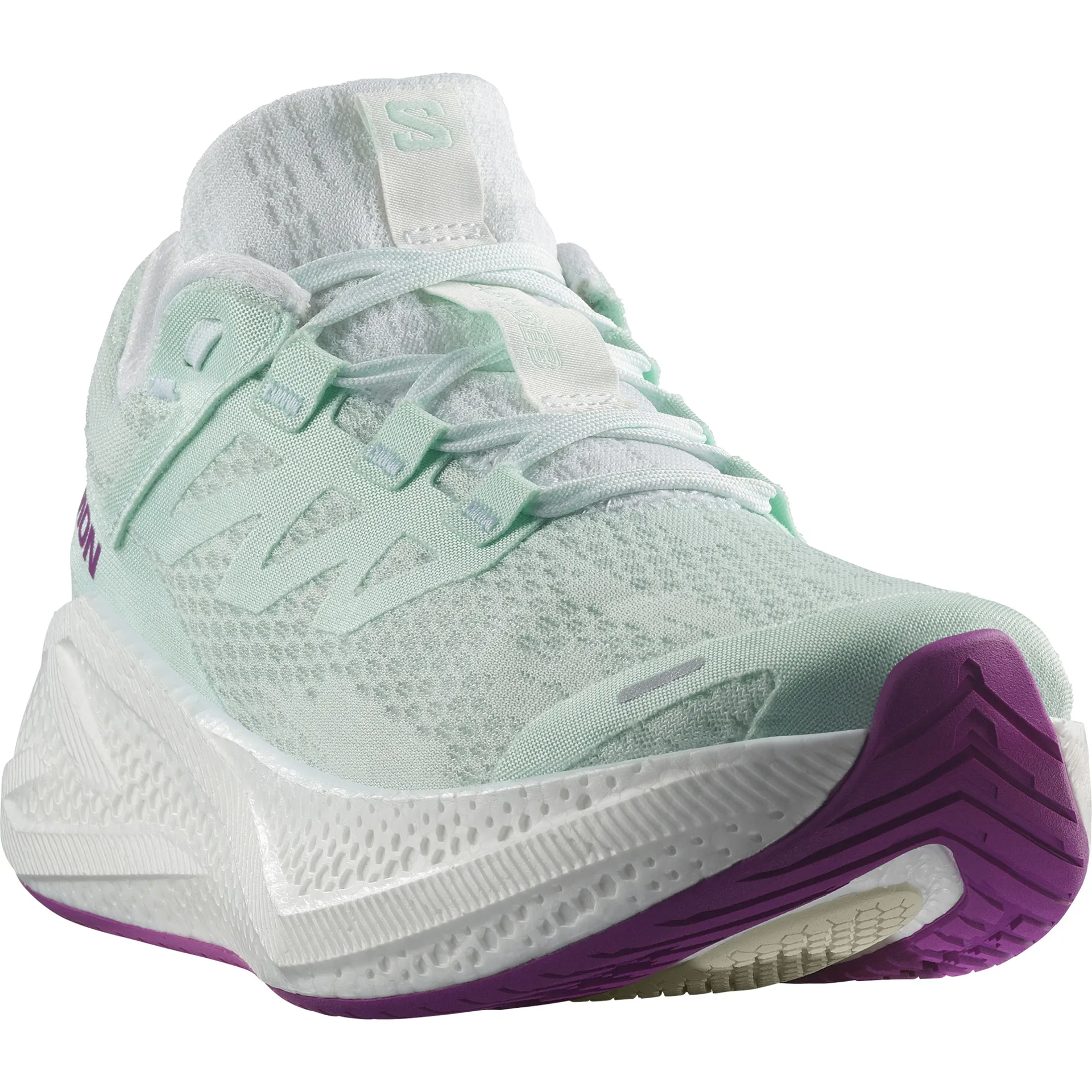 新品SALOMON AERO GLIDE 3 ホワイト/ウィローハーブ 25cm Salomon Aero Glide 3 Bay White Willowherb Women's