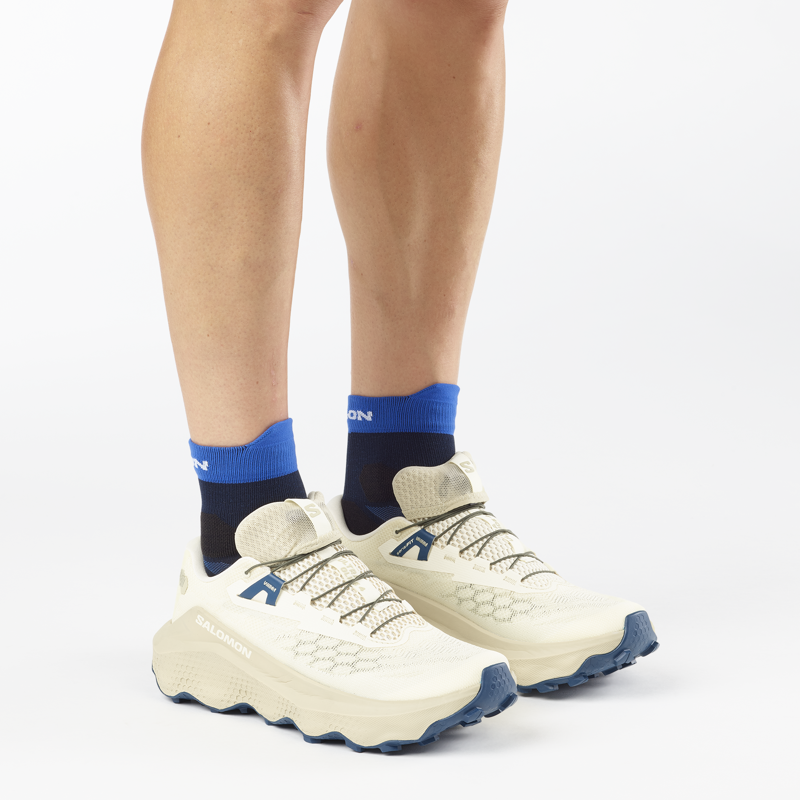 Salomon Ultra Glide 4 Men's Trail Running Shoes - Transparent Yellow Bog Gibraltar Sea-6