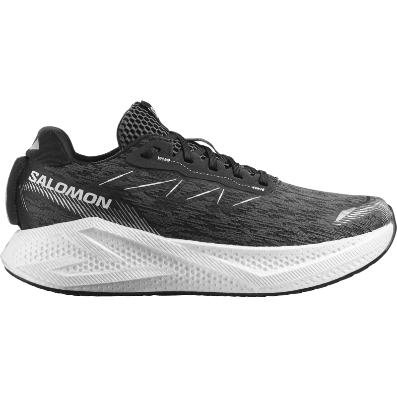 Salomon Aero Glide 4 Men's Trail Running Shoes - Black White Ftw Silver