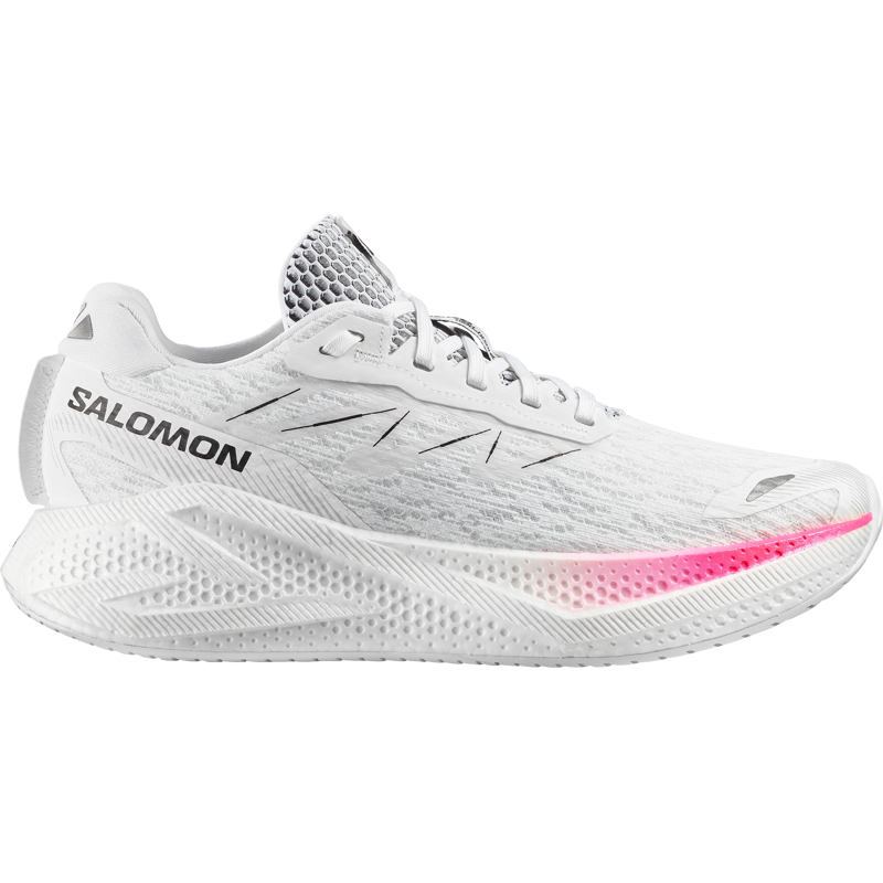 Salomon Aero Glide 4 Men's Running Shoes - White Black