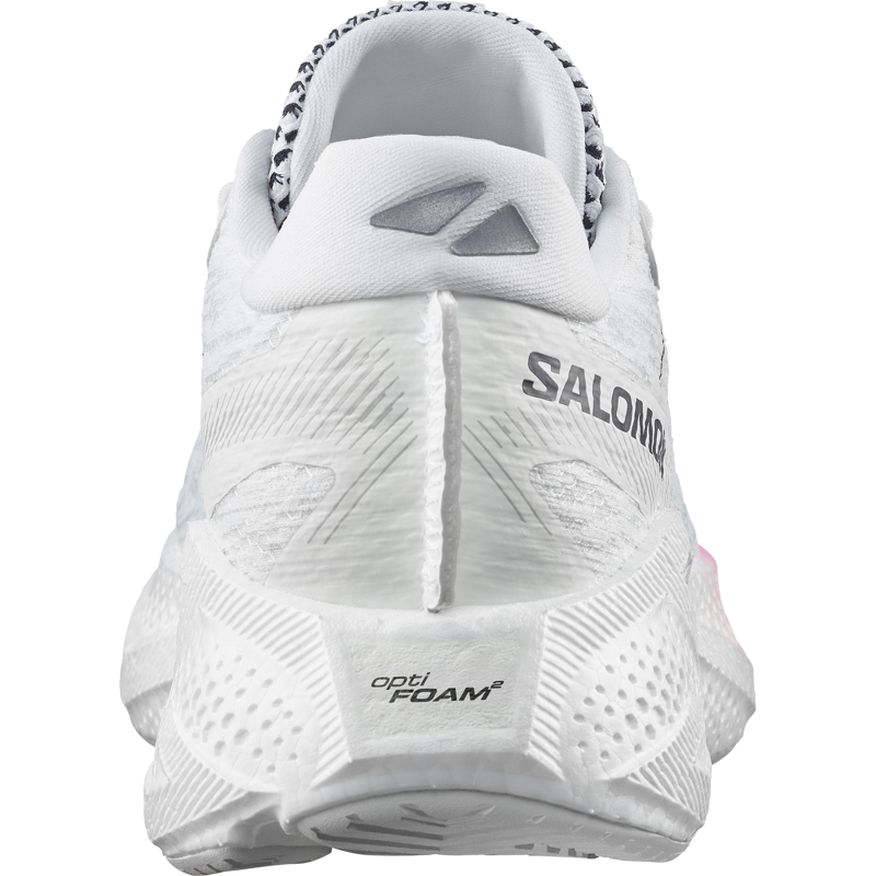 Salomon Aero Glide 4 Men's Running Shoes - White Black-4