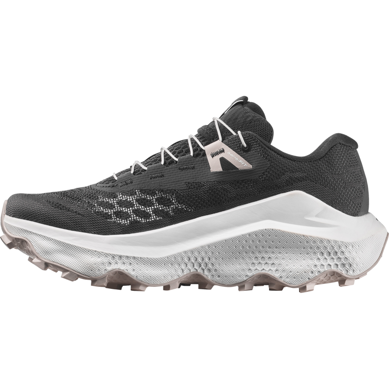Salomon Ultra Glide 4 Women's Trail Running Shoes - Black White Silver Cloud-2