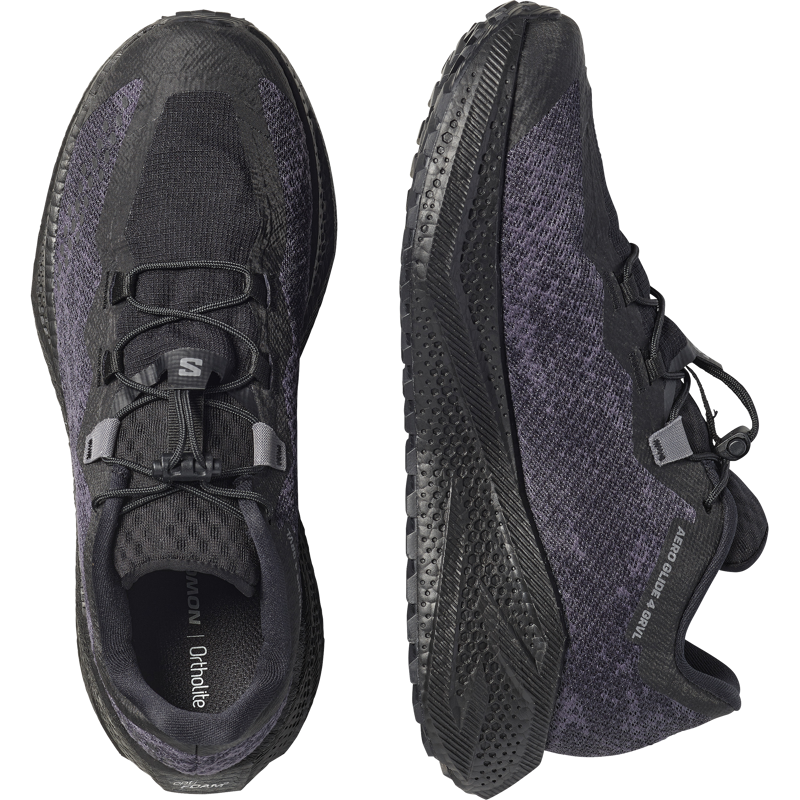 Salomon Aero Glide 4 GRVL Men's Trail Running Shoes - Black Asphalt-5