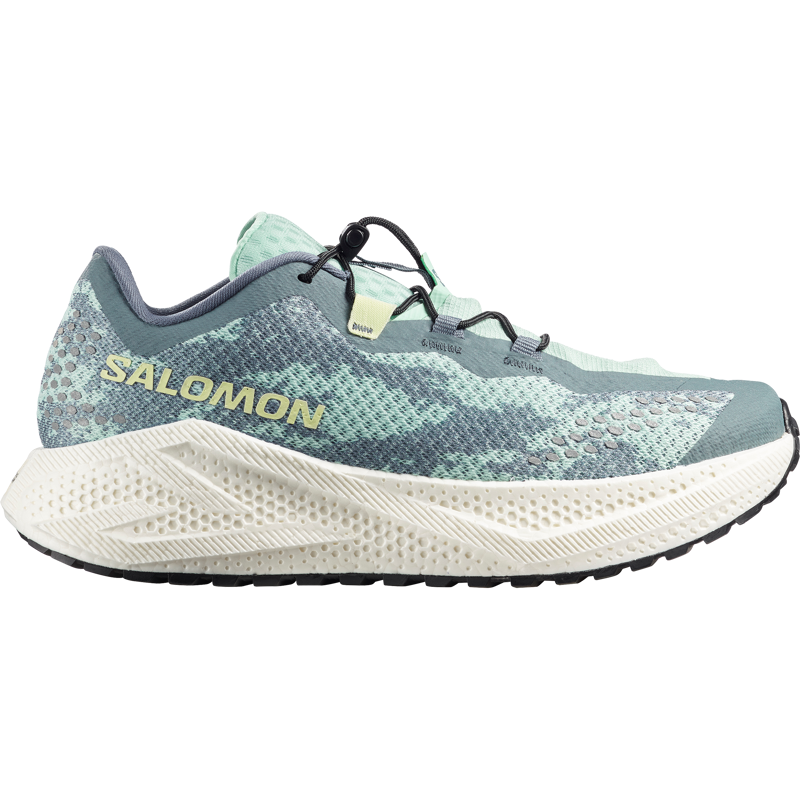 Salomon Aero Glide 4 Grvl Men's Trail Running Shoes - Stormy Weather Lichen Vanilla Ice