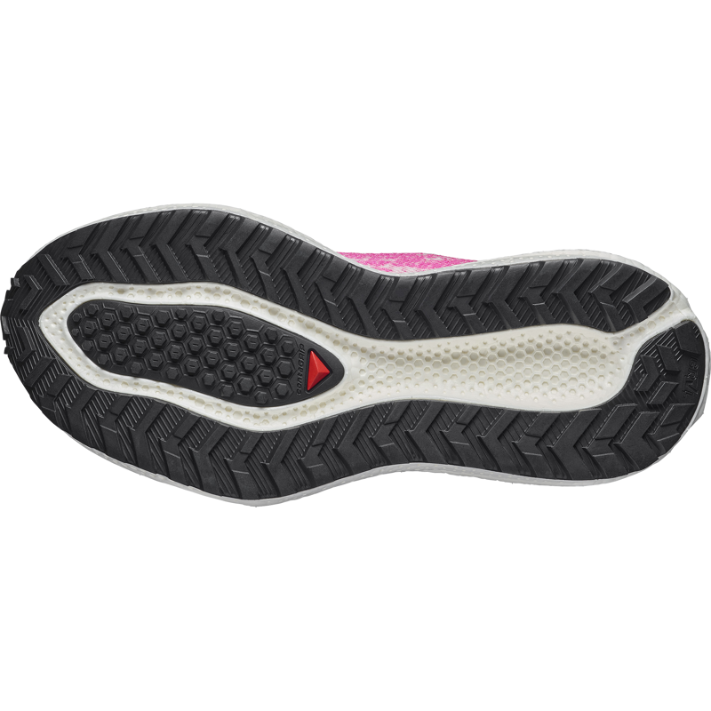 Salomon Aero Glide 4 Grvl Women's Trail Running Shoes -Vanilla Ice Knockout Pink Black-3