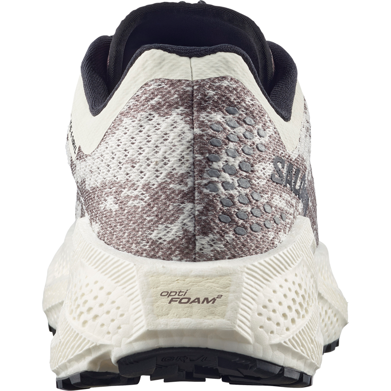 Salomon Aero Glide 4 Grvl Women's Trail Running Shoes - Vanilla Ice Black Iron-4