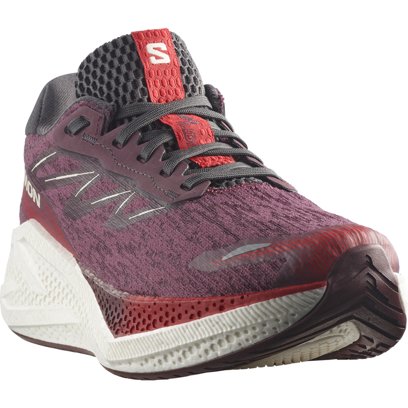 Salomon Aero Glide 4 Women's Running Shoes - Huckleberry Vanilla Ice-1