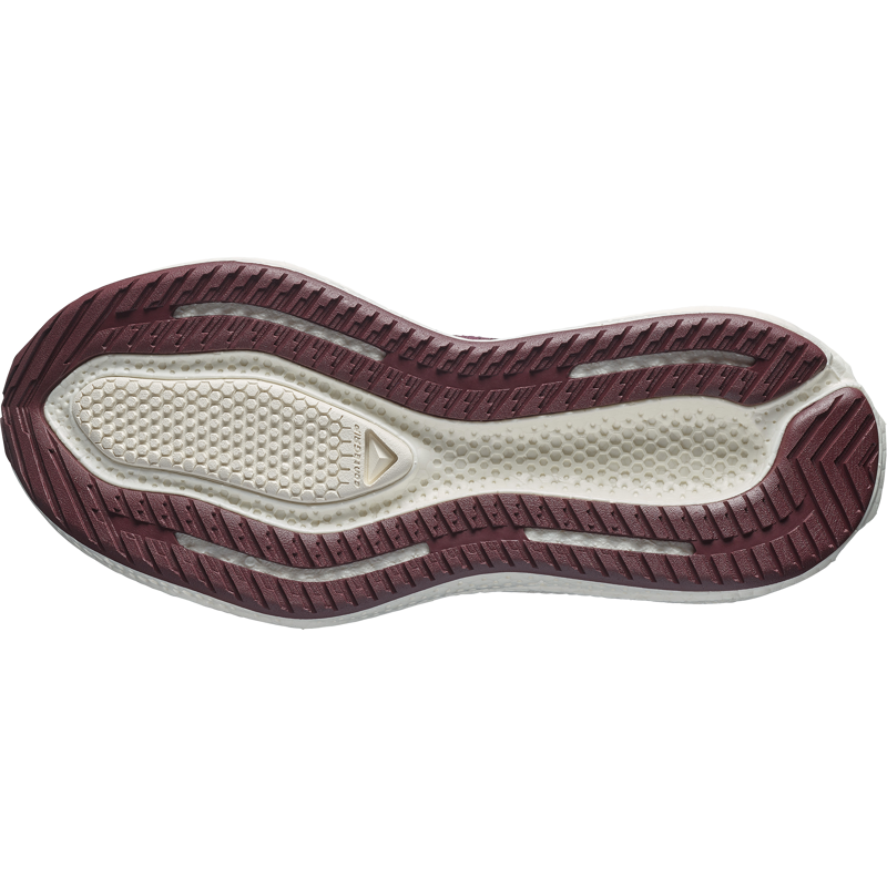 Salomon Aero Glide 4 Women's Running Shoes - Huckleberry Vanilla Ice-3
