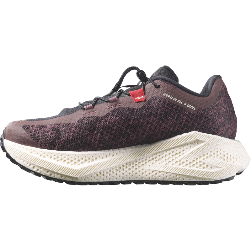 Salomon Aero Glide 4 GRVL Women's Trail Running Shoes - Huckleberry Black-2