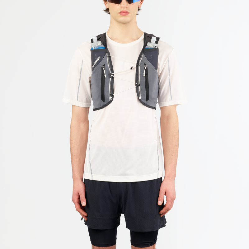 Salomon ADV SKIN 12 Hydration Vest Unisex - Castelrock Icicle-2