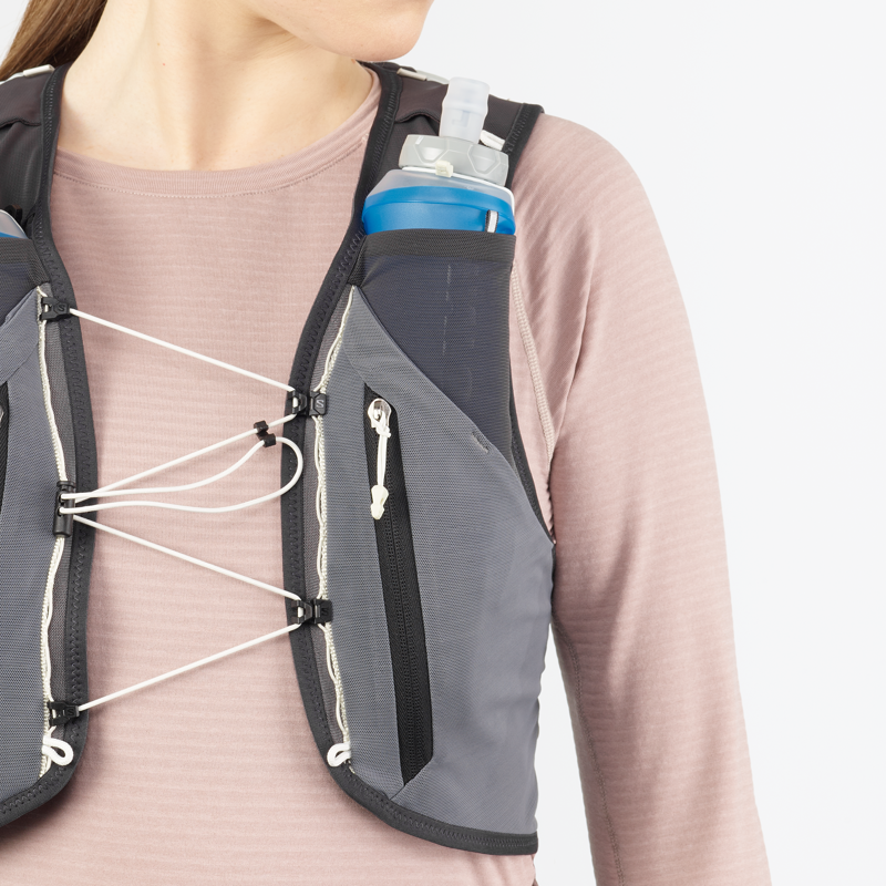 Salomon ADV SKIN 12 Hydration Vest Unisex - Castelrock Icicle-4