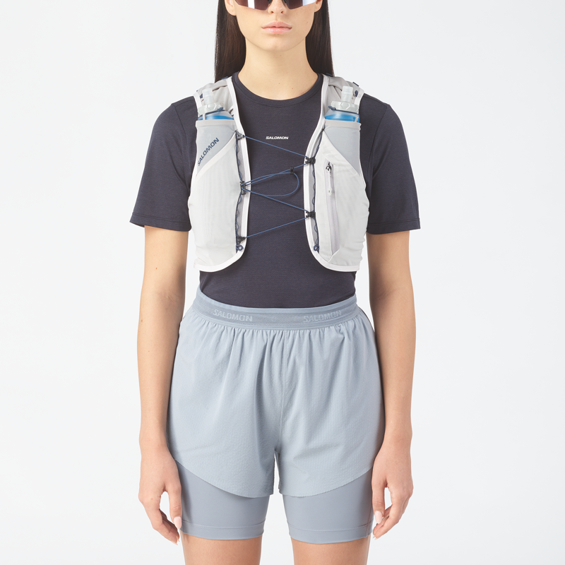 Salomon Adv Skin 5 Unisex Hydration Vest - Set Alloy Gray Violet Spellbound-2