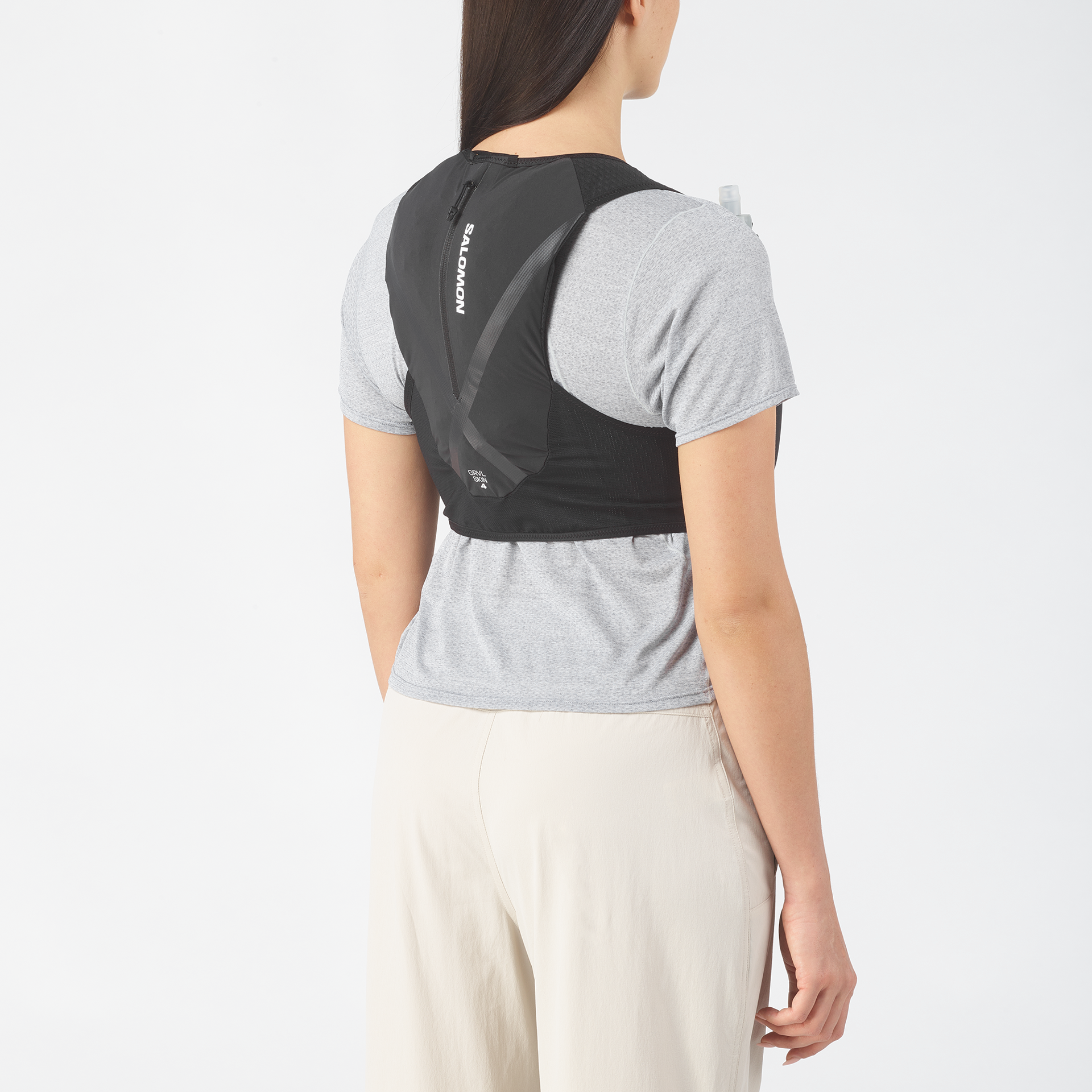 Salomon Grvl Skin 4 Unisex Hydration Vest - Set Black