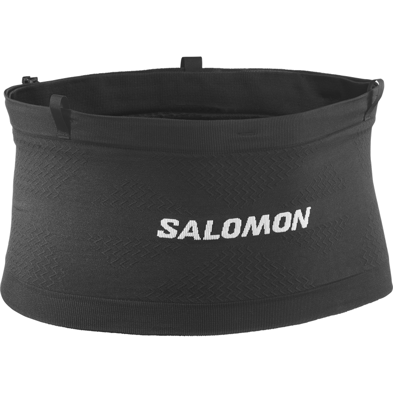 Salomon Adv Skin Seamless Unisex Running Belt - Black White