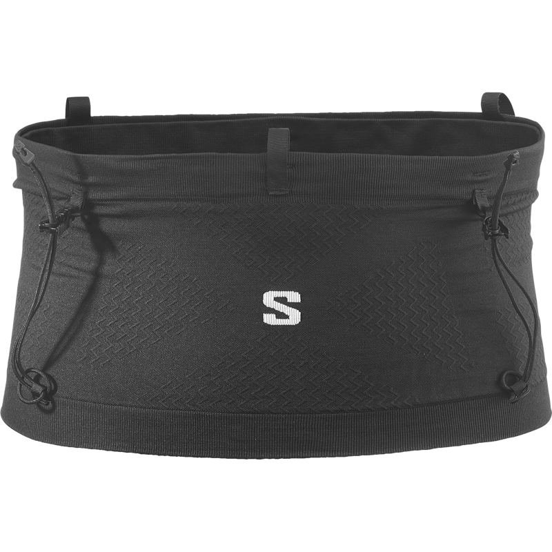 Salomon Adv Skin Seamless Unisex Running Belt - Black White-1