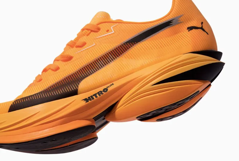 Puma FAST-R Nitro Elite 3 Men's Race Day Shoes Heat Fire Sun Stream-5