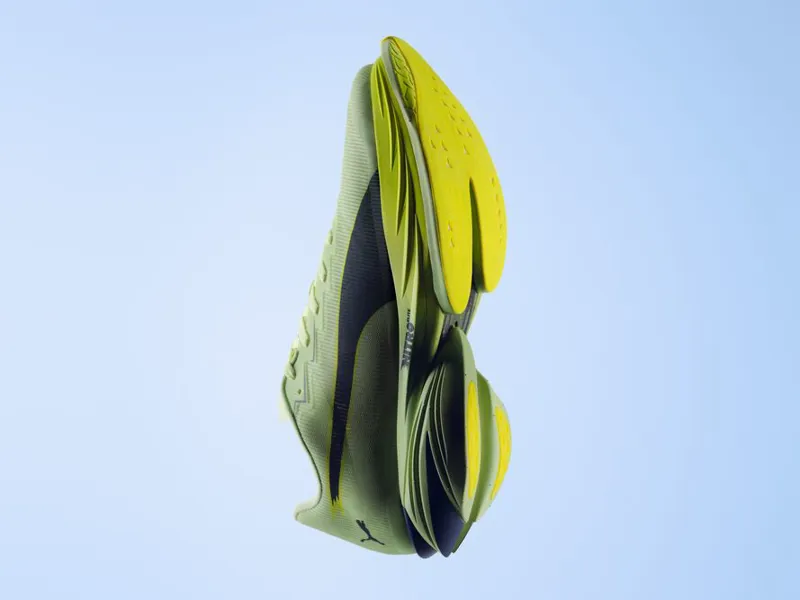 Puma FAST-R Nitro Elite 3 Men's Race Day Shoes - Apple Spritz-Deep Plum-5