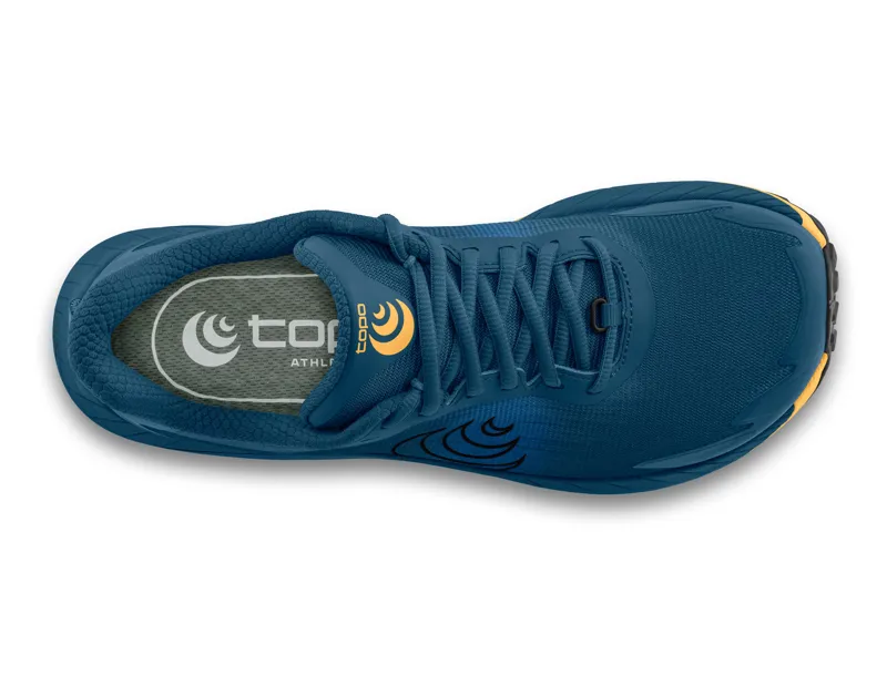 Topo MTN Racer 4 WIDE Men's Trail Running Shoes - Navy Orange-3