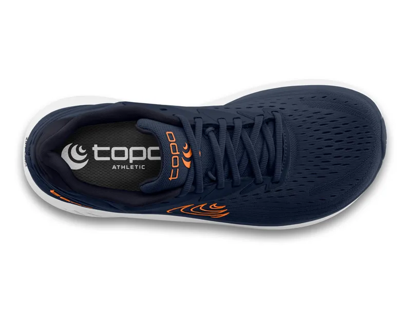 Topo Atmos 2 Men's Running Shoes - Navy Orange-3