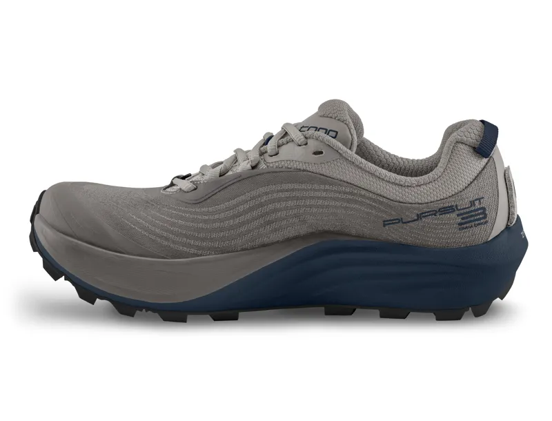 Topo Pursuit 3 Men's Trail Running Shoes - Grey Navy-2