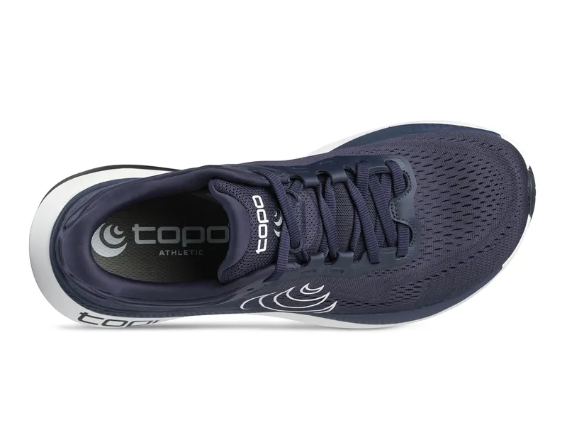 TOPO Aura 2 Men's Supportive Running Shoes - Navy White-3