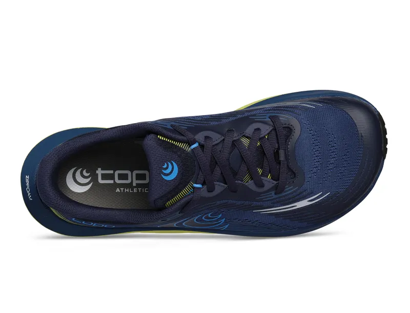 TOPO Ultraventure 5 Men's Trail Running Shoes Blue Lime-3