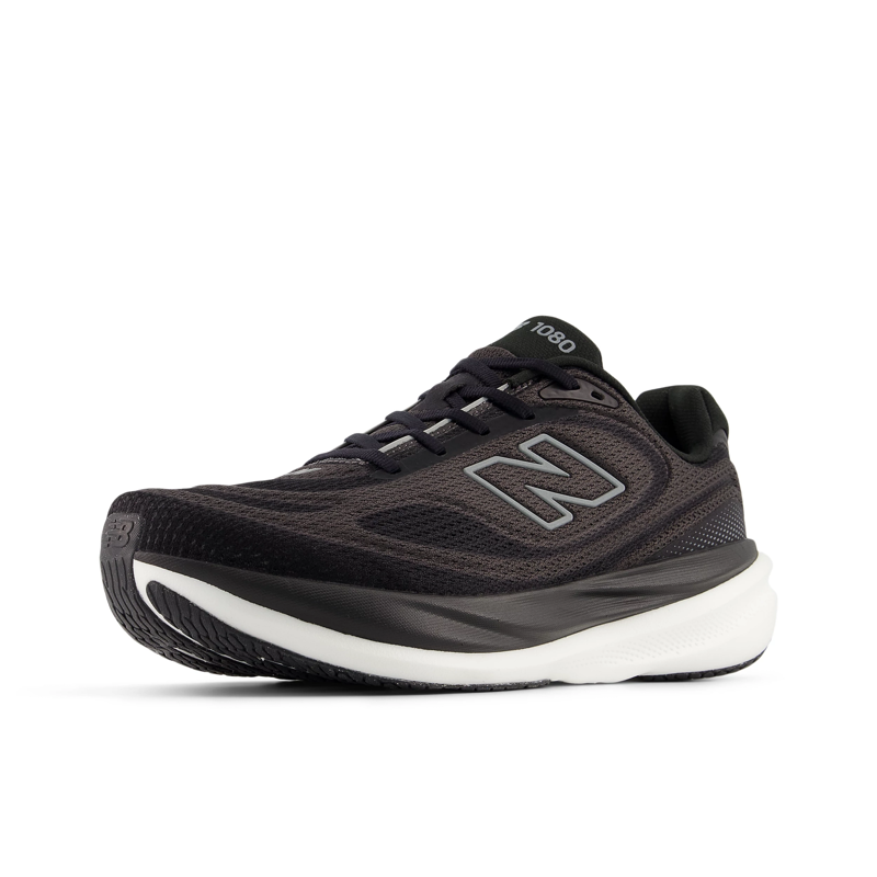 New Balance 1080 V15 WIDE 2E Men's Running Shoes - Black-7