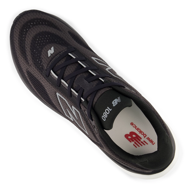 New Balance 1080 V15 WIDE 2E Men's Running Shoes - Black-9
