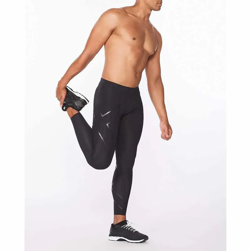 2XU Men's Core Compression Tights Black Nero-2