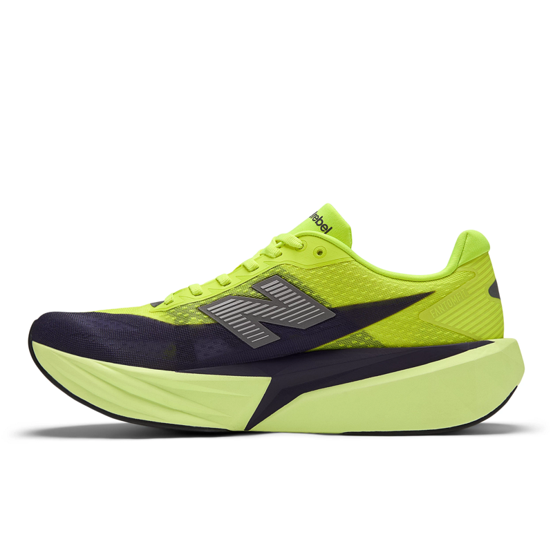 New Balance Fuelcell Rebel V5 WIDE 2E Men's Tempo Running Shoes - Alkaline Green-3