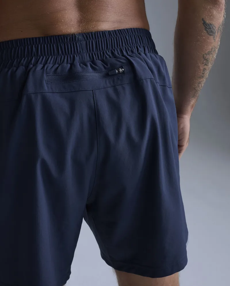 2XU Aero 5 Inch Men's Running Shorts - Midnight Silver Reflective-5