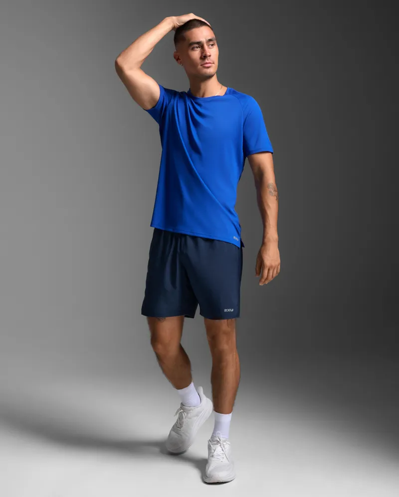 2XU Men's Aero Mesh Running Tee Surf