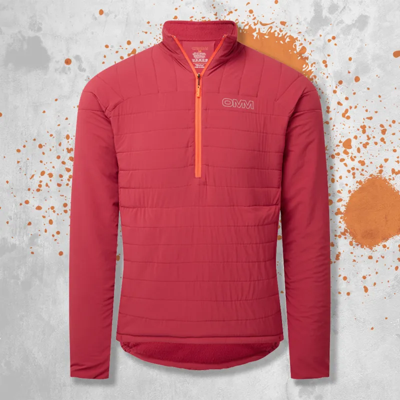 Mountain Core Smock Dark Red-3