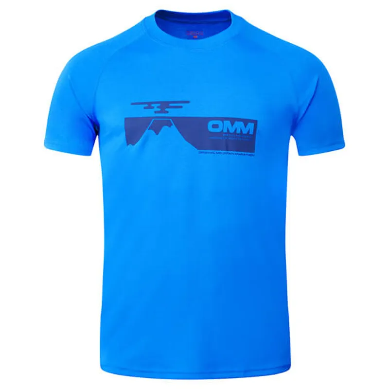 Bearing Tee S/S Japan Mountain Blue