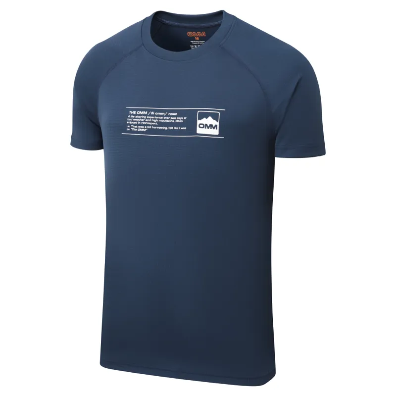 OMM Bearing Tee Men's - Navy Term-1