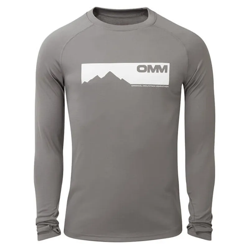 Bearing Tee L/S Mountain Grey-1
