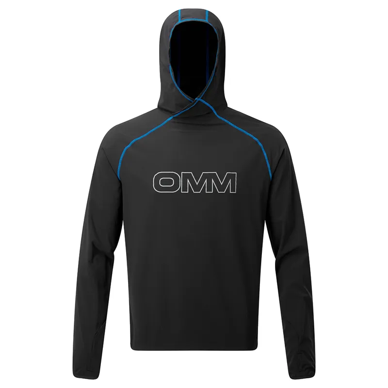 OMM Breeze Hood Men's - Black Blue-2