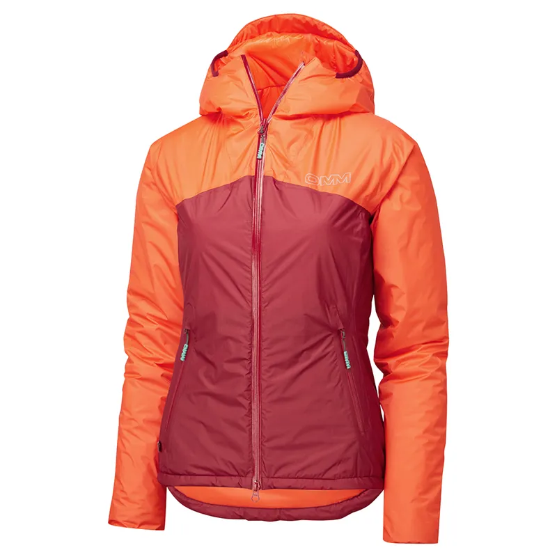 Barrage Jacket Dark Red Orange Women's-1