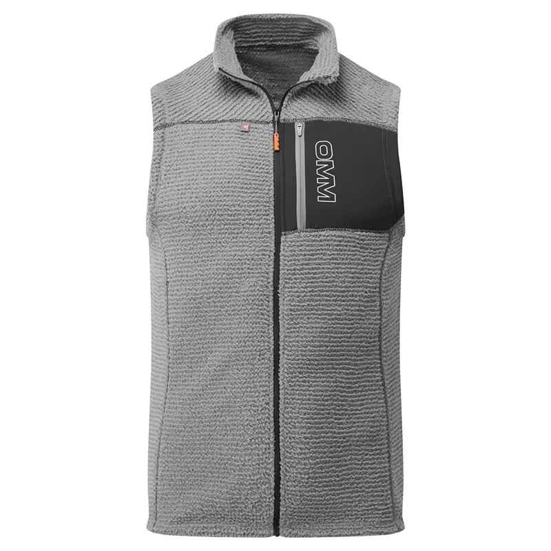 Core Zipped Vest Grey-1