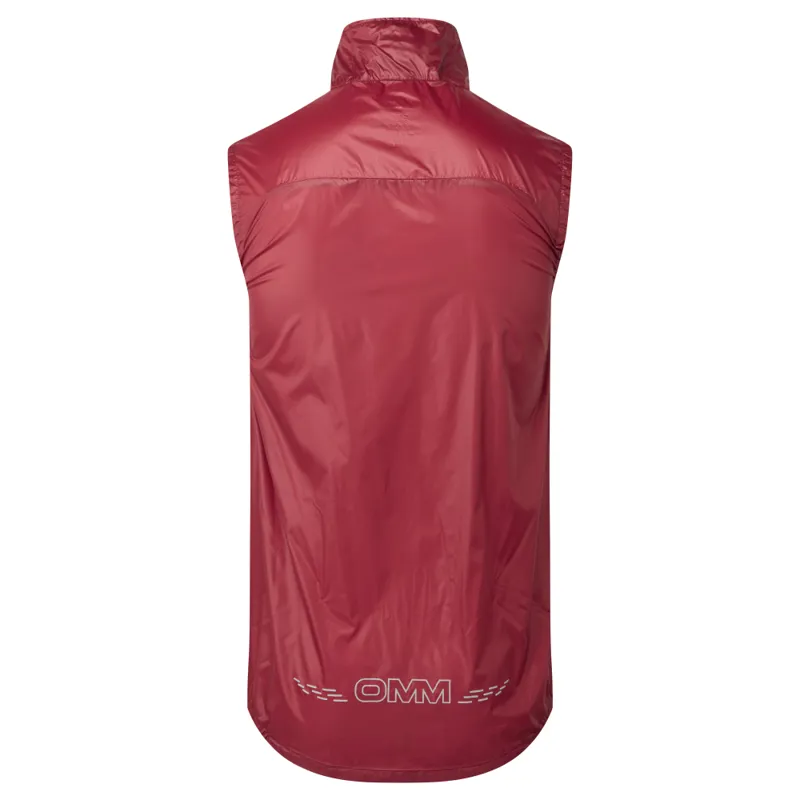 OMM Sonic Vest Men's - Dark Red-2