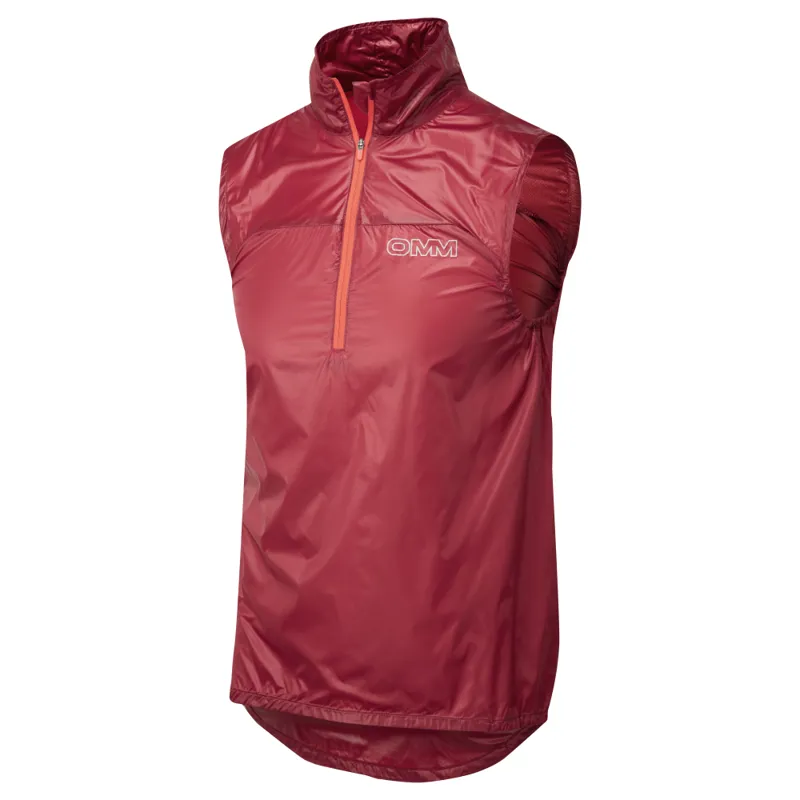 OMM Sonic Vest Men's - Dark Red-1
