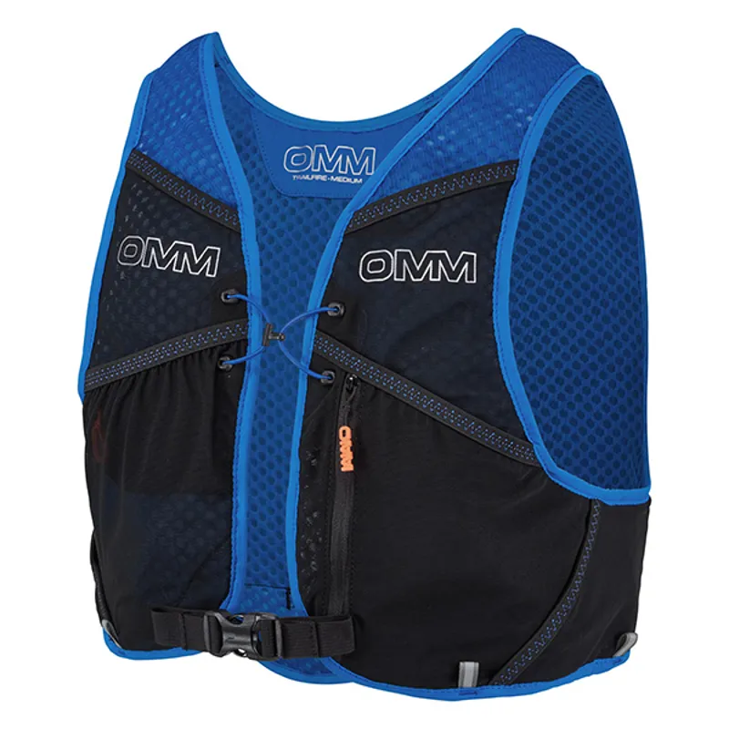 Trail Fire Vest + 2 x 350ml B.V. Flexi Flask Blue