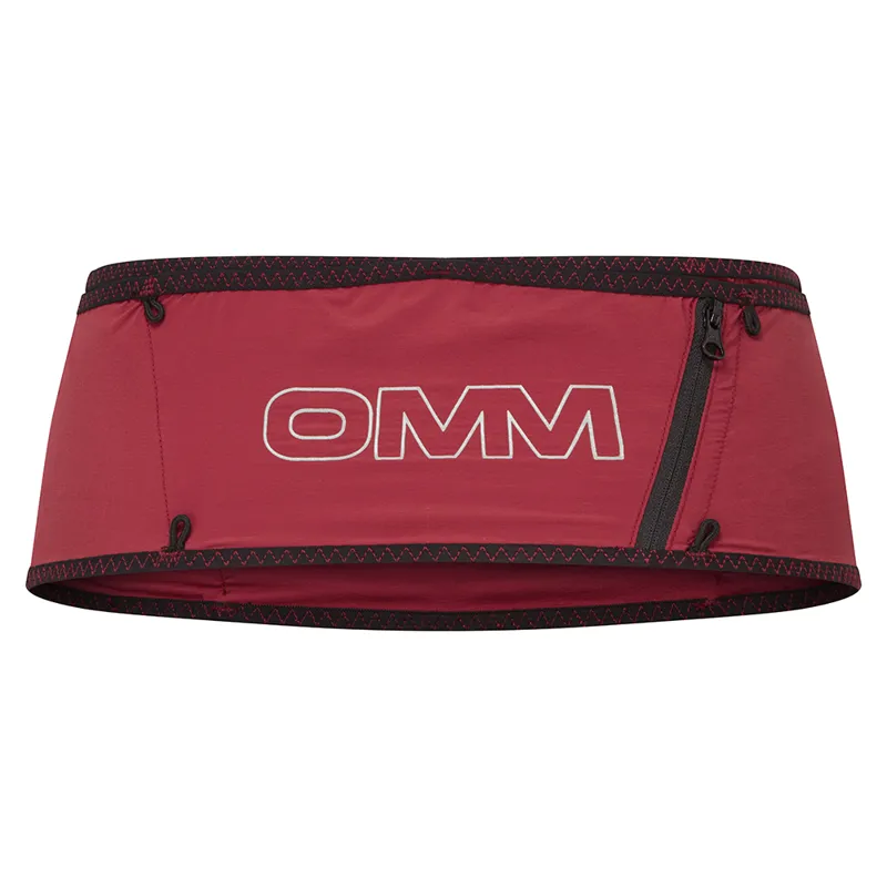 OMM Stretch Unisex Waistbelt - Dark Red