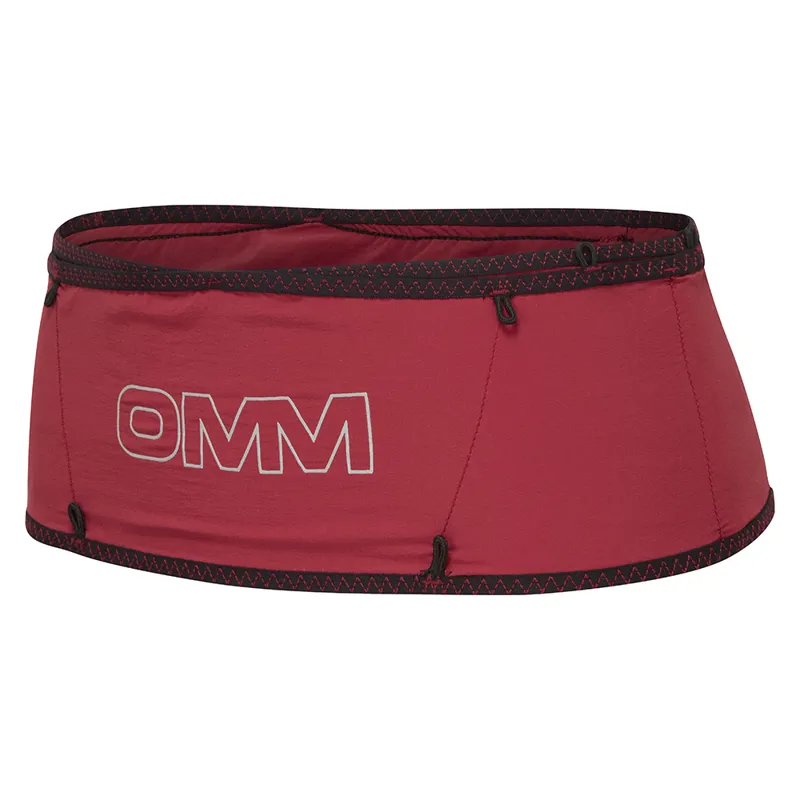 OMM Stretch Unisex Waistbelt - Dark Red-2