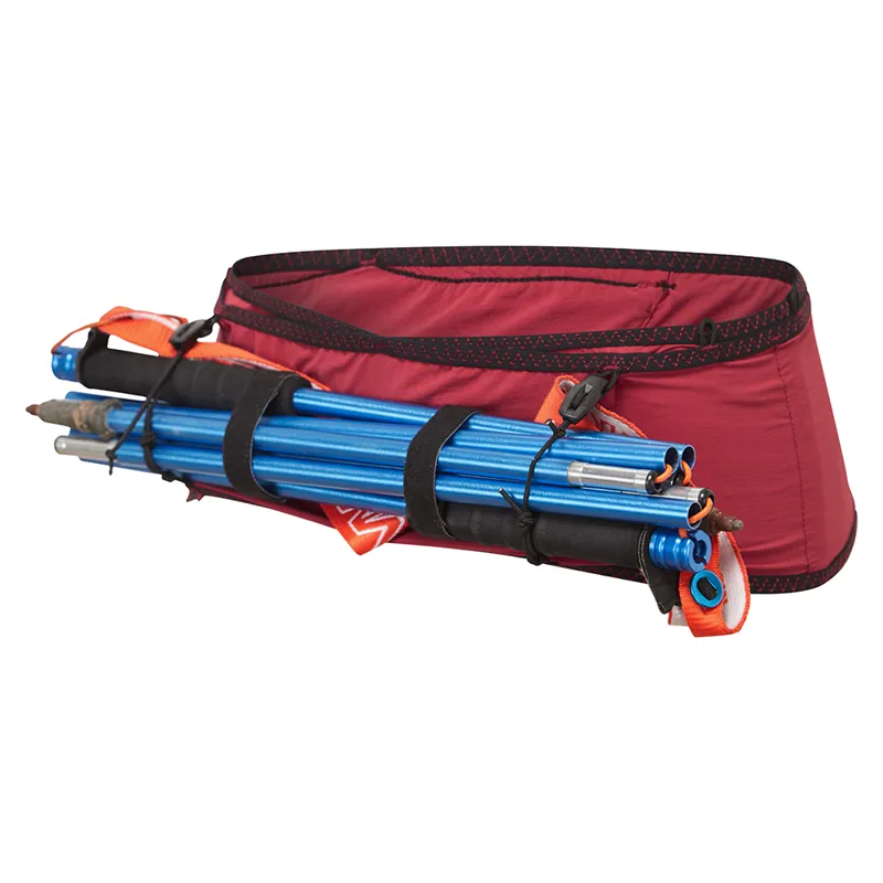 OMM Stretch Unisex Waistbelt - Dark Red-3